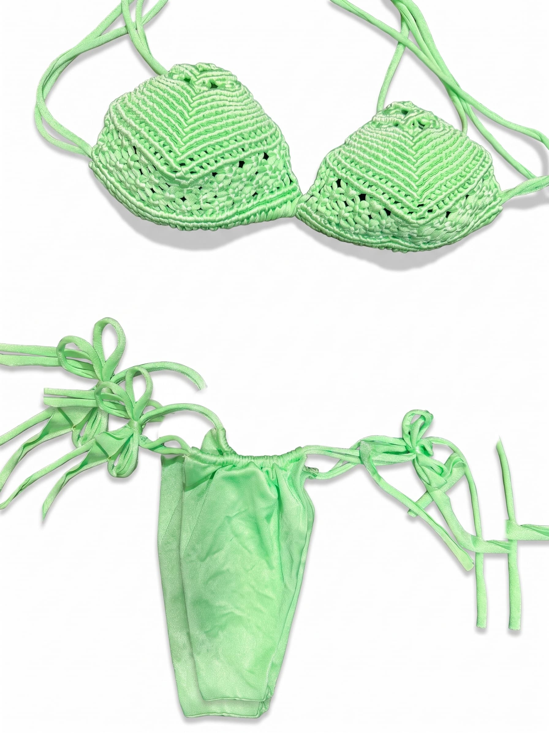 Bikini Texturizado · Verde Agua 5